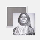 Comanche Tribesman, 1872 (foto) Magneet (Voorkant / Achterkant)