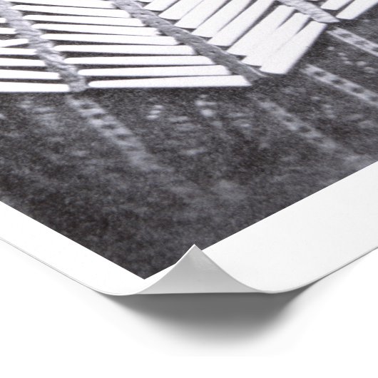 Comanche Tribesman, 1872 (foto) Poster (Hoek)