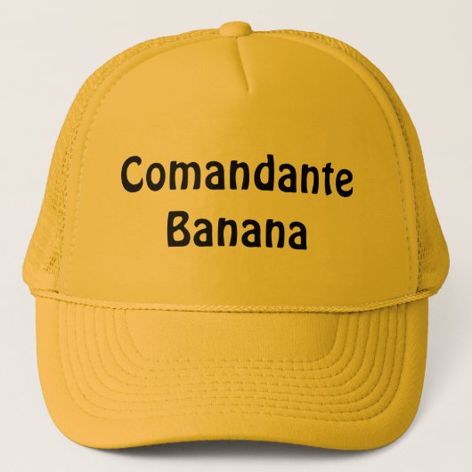 comandante banana trucker pet (Voorkant)