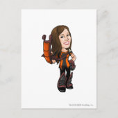 Comastar Haunted Bossen Personeelsspeler Briefkaart (Voorkant)