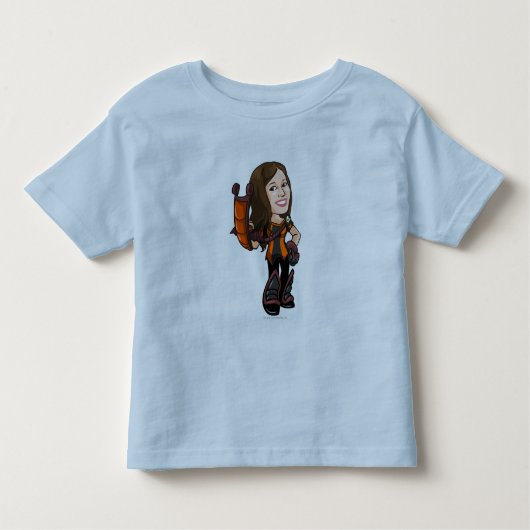 Comastar Haunted Bossen Personeelsspeler Kinder Shirts (Voorkant)