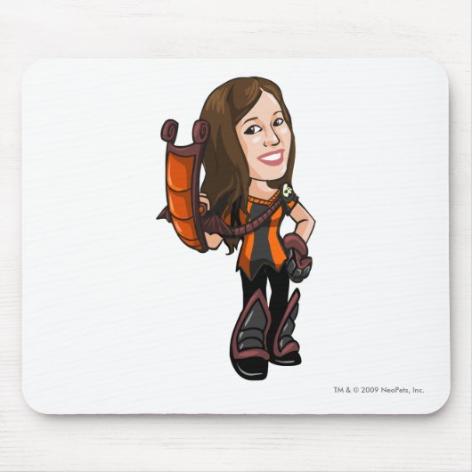 Comastar Haunted Bossen Personeelsspeler Muismat (Voorkant)