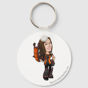 Comastar Haunted Bossen Personeelsspeler Sleutelhanger