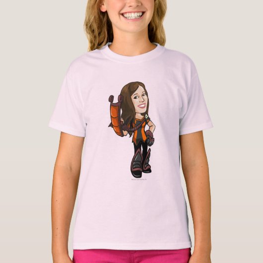 Comastar Haunted Bossen Personeelsspeler T-shirt (Voorkant)