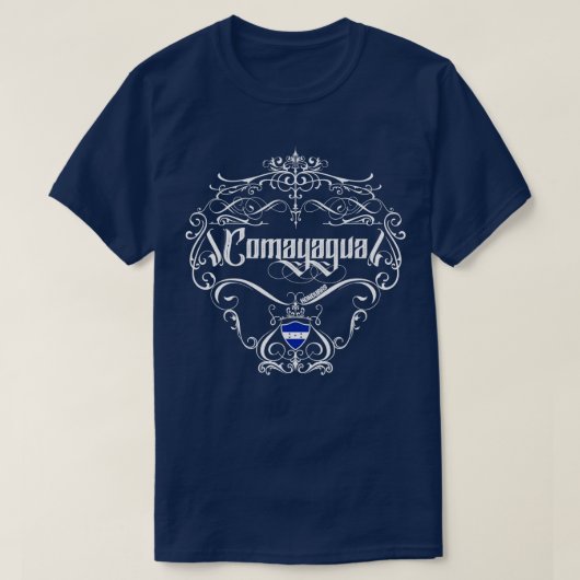 Comayagua  ontwerp 1 t-shirt (Design voorkant)