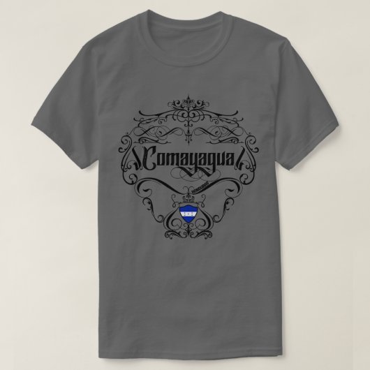 Comayagua ontwerp t-shirt (Design voorkant)