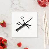 Comb en schaar design servetten (Insitu)