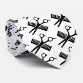 Comb en schaar stropdas (Opgerold)