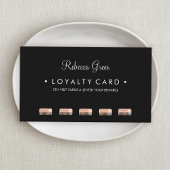 Comb Haarstylist 5 Punch Customer Loyalty Card
