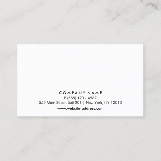 Comb Haarstylist 6 Punch Klantenloyaliteit Kaart Klantenkaartje (Achterkant)