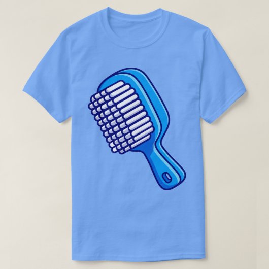 Comb Hair Cartoon T-shirt (Design voorkant)