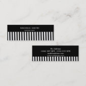 Comb hair salon professionele cover mini mini visitekaartje (Voorkant / Achterkant)