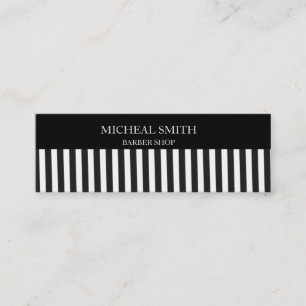 Comb hair salon professionele cover mini visitekaartje