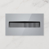Comb Logo | Grijze zwart Visitekaartje (Voorkant)