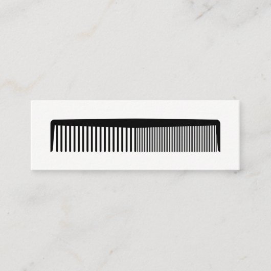 Comb Mini Visitekaartje (Voorkant)