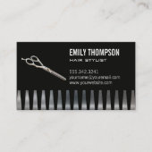 Comb | Schaar | Hair Stylist Visitekaartje (Voorkant)