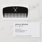 Comb & Shears Visitekaartje (Voorkant / Achterkant)