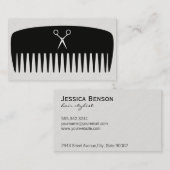 Comb & Shears Visitekaartje (Voorkant / Achterkant)