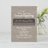 Comb Sign Salon Grand Opening Kaart (Staand voorkant)