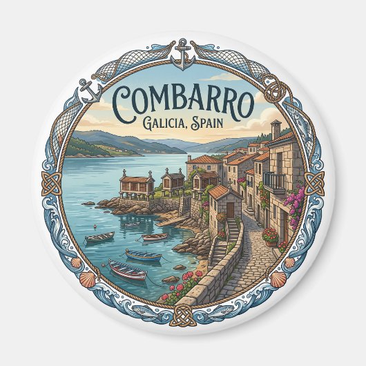 Combarro Poio Spanje Magneet (Voorkant)