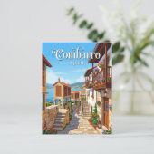 Combarro Spanje Briefkaart (Staand voorkant)