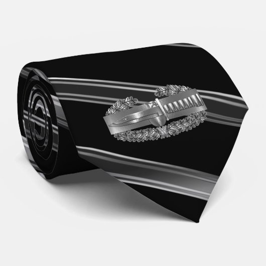 Combat Action Badge  Stropdas (Opgerold)