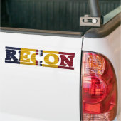 Combat Action Ribbon RECON bumpersticker (Op Truck)