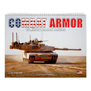 COMBAT ARMOR - Amerikaanse militaire pantservoertu Kalender