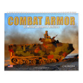 COMBAT ARMOR - Amerikaanse militaire pantservoertu Kalender (Hoes)