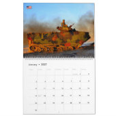 COMBAT ARMOR - Amerikaanse militaire pantservoertu Kalender (Jan 2027)