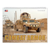 COMBAT ARMOR - Amerikaanse militaire pantservoertu Kalender (Hoes)