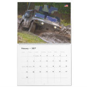 COMBAT ARMOR - Amerikaanse militaire pantservoertu Kalender (Feb 2027)