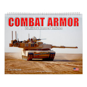 COMBAT ARMOR - Amerikaanse militaire pantservoertu Kalender