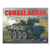 COMBAT ARMOR - Amerikaanse militaire pantservoertu Kalender (Hoes)