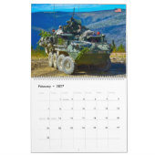 COMBAT ARMOR - Amerikaanse militaire pantservoertu Kalender (Feb 2027)