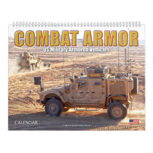 COMBAT ARMOR - Amerikaanse militaire pantservoertu Kalender