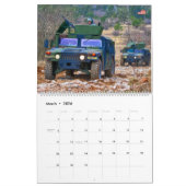 COMBAT ARMOR - Amerikaanse militaire pantservoertu Kalender (Mar 2026)