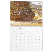 COMBAT ARMOR - Amerikaanse militaire pantservoertu Kalender (Feb 2027)
