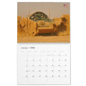 COMBAT ARMOR - Amerikaanse militaire pantservoertu Kalender (Jan 2026)