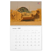 COMBAT ARMOR - Amerikaanse militaire pantservoertu Kalender (Jan 2027)