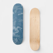 "COMBAT" (BLUE) skateboard (Voorkant)