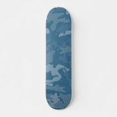 "COMBAT" (BLUE) skateboard (Voorkant)