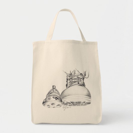 Combat Boots en Mary Janes-Grocery edition Tote Bag (Voorkant)