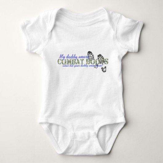 Combat boots (Jongen) Romper (Voorkant)