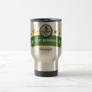 Combat Cafe Fort Benning, Georgia Travel Mug Reisbeker