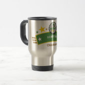 Combat Cafe Fort Sill, Oklahoma Travel Mug Reisbeker (Voorkant links)