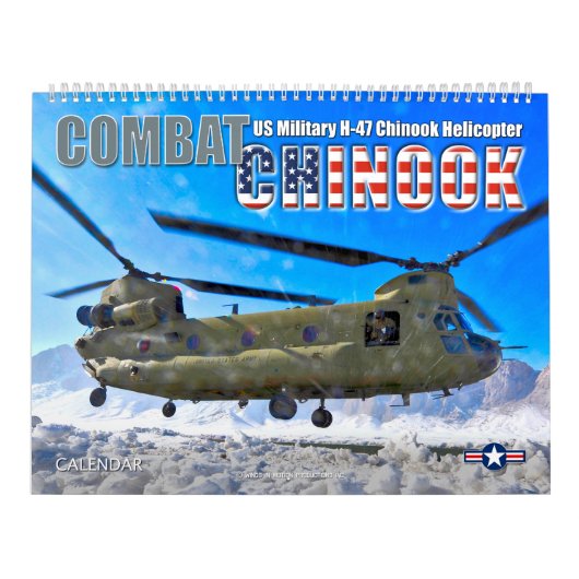 COMBAT CHINOOK - CH-47 Chinook Kalender (Hoes)