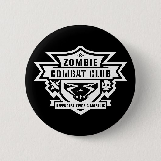 Combat Club Pin Ronde Button 5,7 Cm (Voorkant)