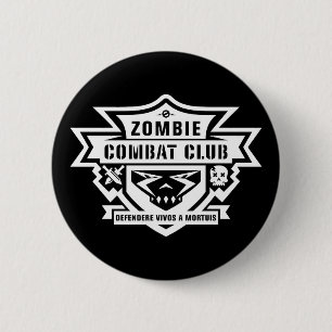 Combat Club Pin Ronde Button 5,7 Cm