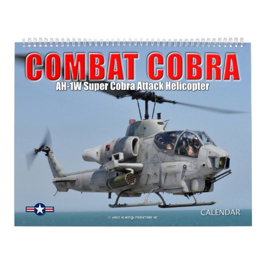 COMBAT COBRA - AH-1 aanvalshelikopter Kalender (Hoes)